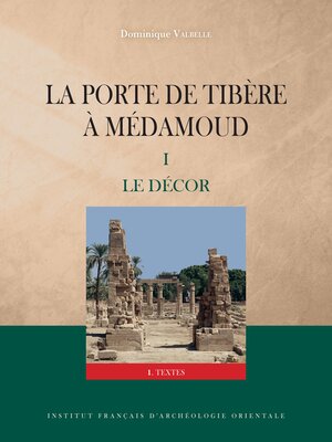 cover image of Porte de Tibere a Medamoud